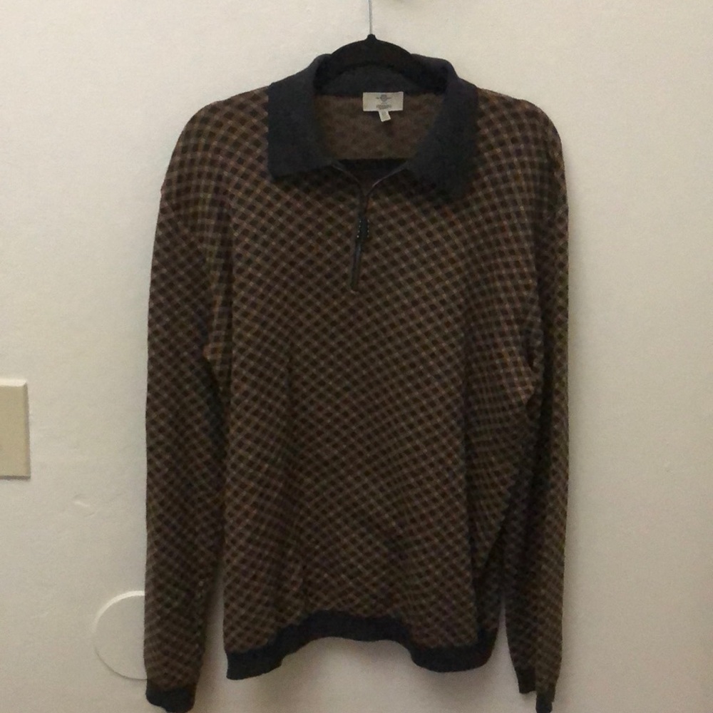 1/4 Zip Pullover Sweater